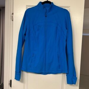 Lululemon define jacket, blue, size 14